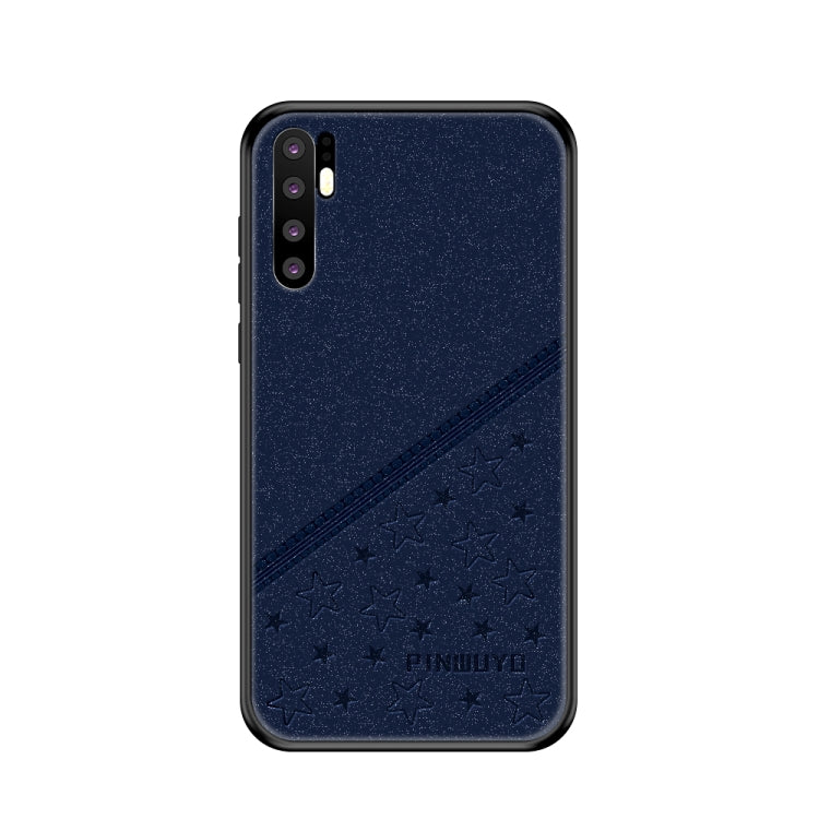 PINWUYO Full Coverage Waterproof Shockproof PC+TPU+PU Case for Huawei P30 Pro (Blue) - Huawei Cases by PINWUYO | Online Shopping UK | buy2fix