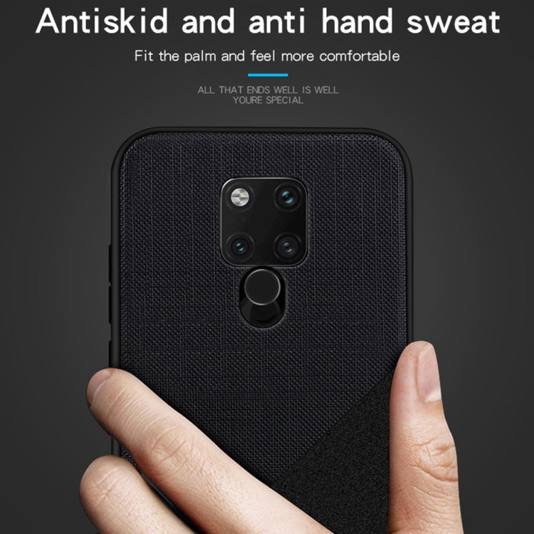 MOFI Shockproof TPU + PC + Cloth Pasted Case for Huawei Mate 20 X(Gold) - Huawei Cases by MOFI | Online Shopping UK | buy2fix