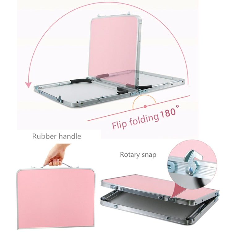 Rubber Mat Adjustable Portable Laptop Table Folding Stand Computer Reading Desk Bed Tray - Laptop Stand by buy2fix | Online Shopping UK | buy2fix