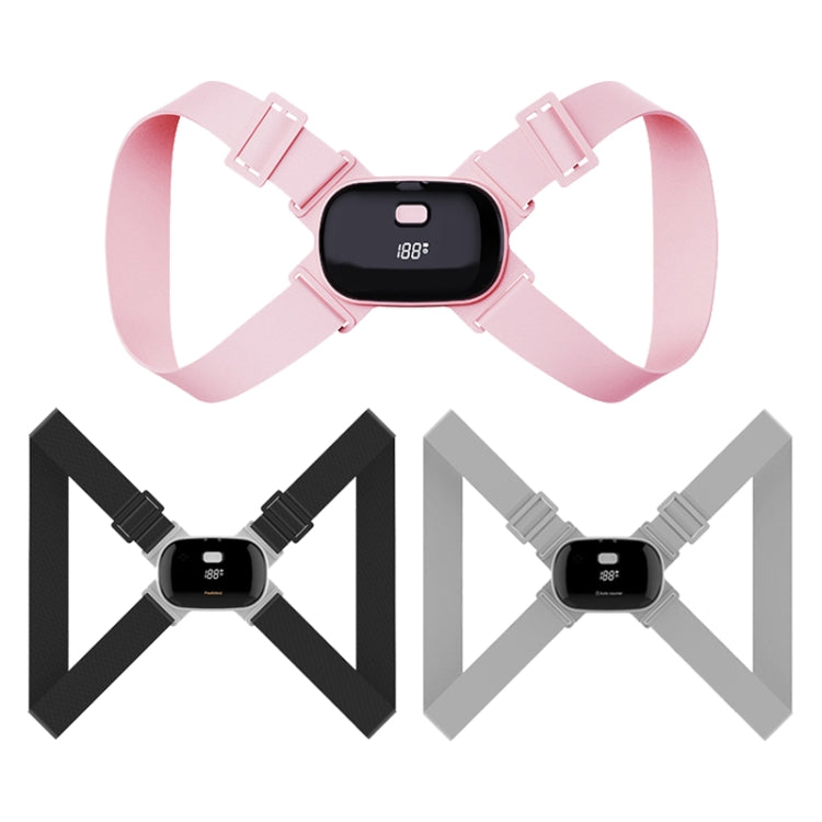 Smart Posture Corrector Adult Child Intelligent Posture Reminder Posture Trainer (Pink) - Corrector by buy2fix | Online Shopping UK | buy2fix