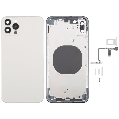 Back Cover with Appearance Imitation of iP15 Pro Max for iPhone XS Max(White) - Back Cover by buy2fix | Online Shopping UK | buy2fix