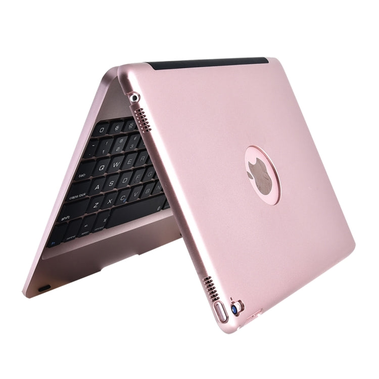 For iPad Pro 9.7 inch / iPAD Air 2 Horizontal Flip Tablet Case + Bluetooth Keyboard(Rose Gold) - For iPad Pro by buy2fix | Online Shopping UK | buy2fix