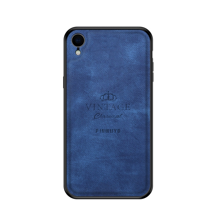 For iPhone XR PINWUYO Anti-wrestling Waterproof Full Coverage PC Case(Blue) - More iPhone Cases by PINWUYO | Online Shopping UK | buy2fix