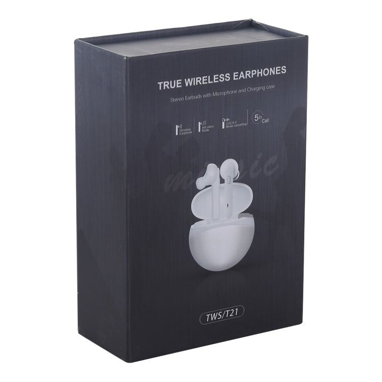 T12 TWS Ture Wireless Hi-Fi Stereo Bluetooth 5.0 Earphones with Charging Case - TWS Earphone by buy2fix | Online Shopping UK | buy2fix