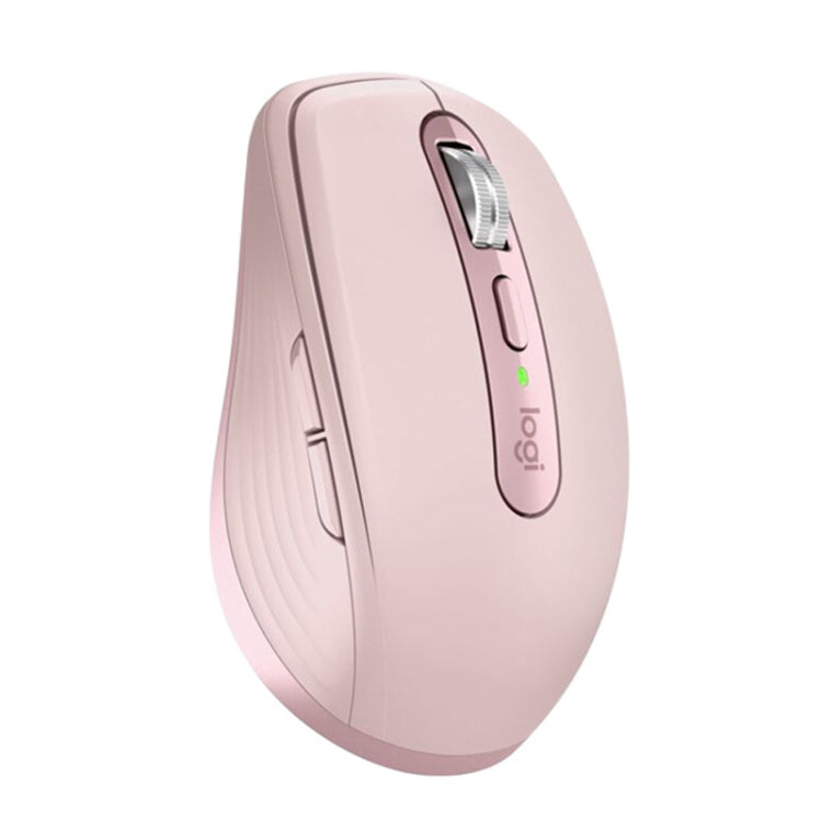 Logitech MX Anywhere 3S 4 Keys Wireless Bluetooth Dual Mode Mute Mouse (Pink) - Wireless Mice by Logitech | Online Shopping UK | buy2fix