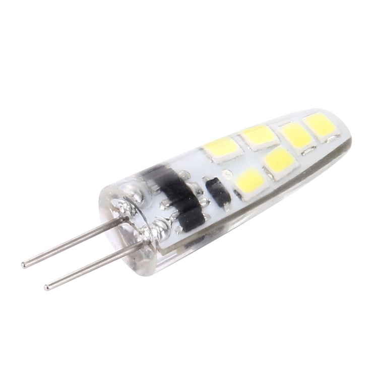 G4 2W 180LM Corn Light Bulb, 12 LED SMD 2835 Silicone, DC 12V, Small Size: 4.1x1x1cm(White Light) - LED Blubs & Tubes by buy2fix | Online Shopping UK | buy2fix