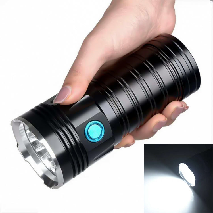 3 Gears, K18MAX 18xT6, Luminous Flux: 5400lm LED Flashlight, Without Battery (Black) - LED Flashlight by buy2fix | Online Shopping UK | buy2fix