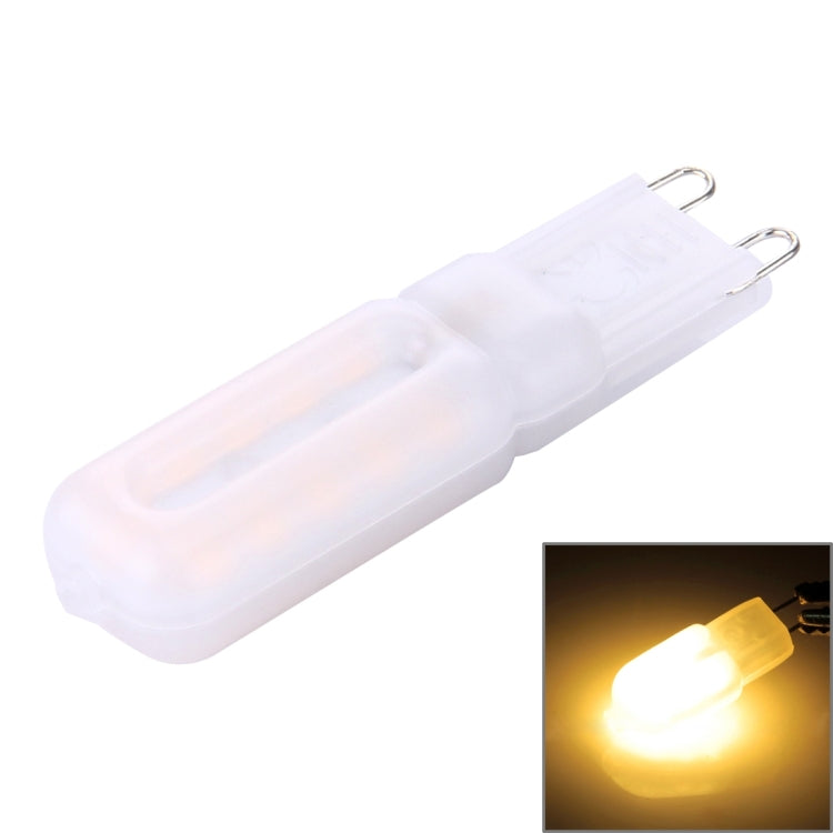 G9 3W 300 LM 22 LEDs SMD 2835 Cream Cover Corn Light, AC 110V (Warm White) - LED Blubs & Tubes by buy2fix | Online Shopping UK | buy2fix