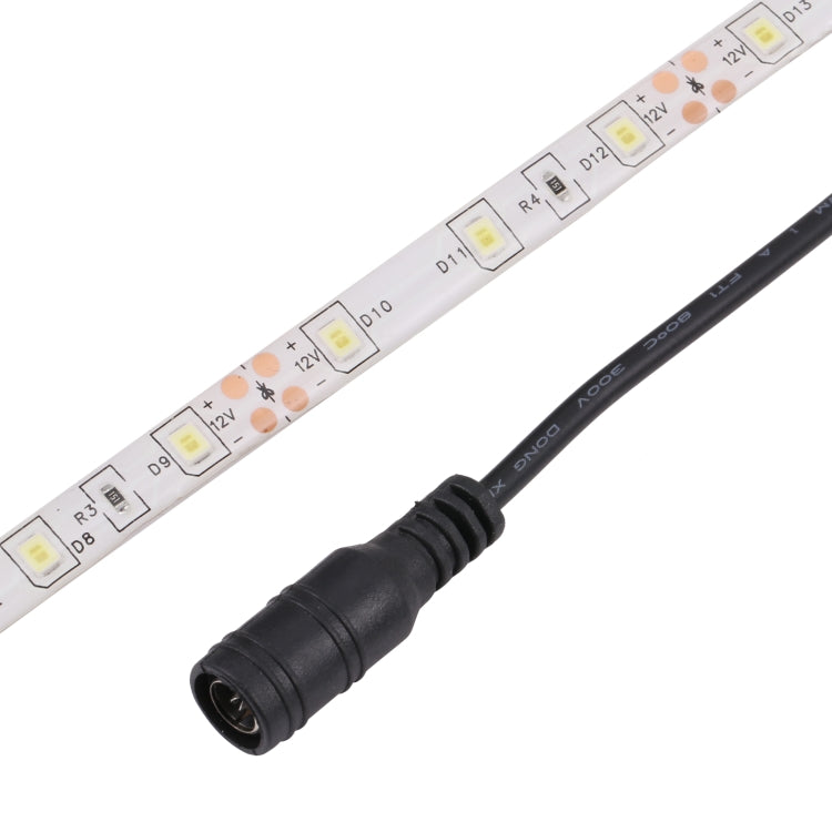 2pcs Bare Board 2835 SMD Dimmable White Light / Warm Light LED Rope Light, 60 LED/m, Length: 5m, 12V 2A 100-240V(UK Plug) - Bare Board Light by buy2fix | Online Shopping UK | buy2fix