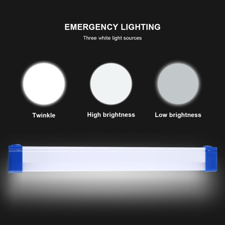 32cm 40W 700LM USB Emergency Light LED Strip Bar Light Three Levels of Brightness Adjustment (White Light) - USB Light by buy2fix | Online Shopping UK | buy2fix