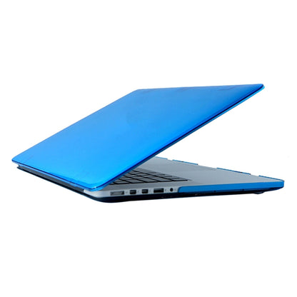 For 2016 New Macbook Pro 13.3 inch A1706 & A1708 Laptop Crystal PC Protective Case(Blue) - MacBook Pro Cases by buy2fix | Online Shopping UK | buy2fix