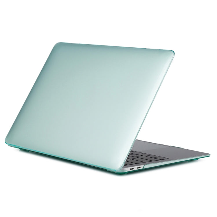 For MacBook Air 13.3 inch A1932 2018 & A2179 2020 & A2337 Laptop Crystal Style Protective Case(Green) - MacBook Air Cases by buy2fix | Online Shopping UK | buy2fix