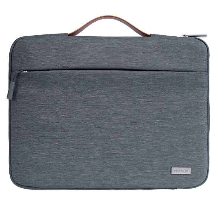 For 16 inch Laptop Zipper Waterproof  Handheld Sleeve Bag (Grey) - 13.3 inch by buy2fix | Online Shopping UK | buy2fix