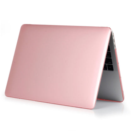 ENKAY Hat-Prince 2 in 1 Crystal Hard Shell Plastic Protective Case + US Version Ultra-thin TPU Keyboard Protector Cover for 2016 New MacBook Pro 13.3 inch with Touchbar (A1706)(Pink) - MacBook Pro Cases by ENKAY | Online Shopping UK | buy2fix