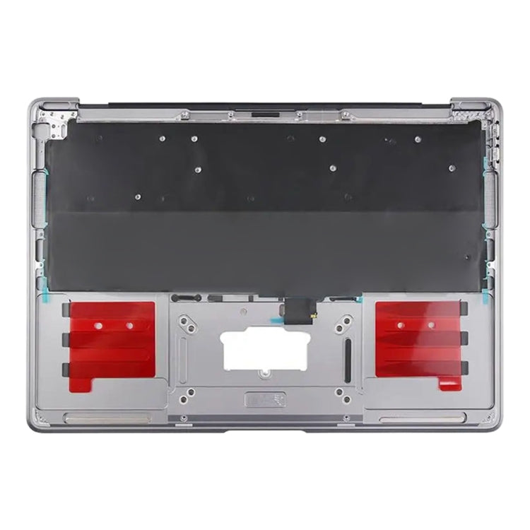 For Macbook Air 13 A2179 2020 C-side Cover + UK Edition Key Board(Silver) - Bottom Cover by buy2fix | Online Shopping UK | buy2fix