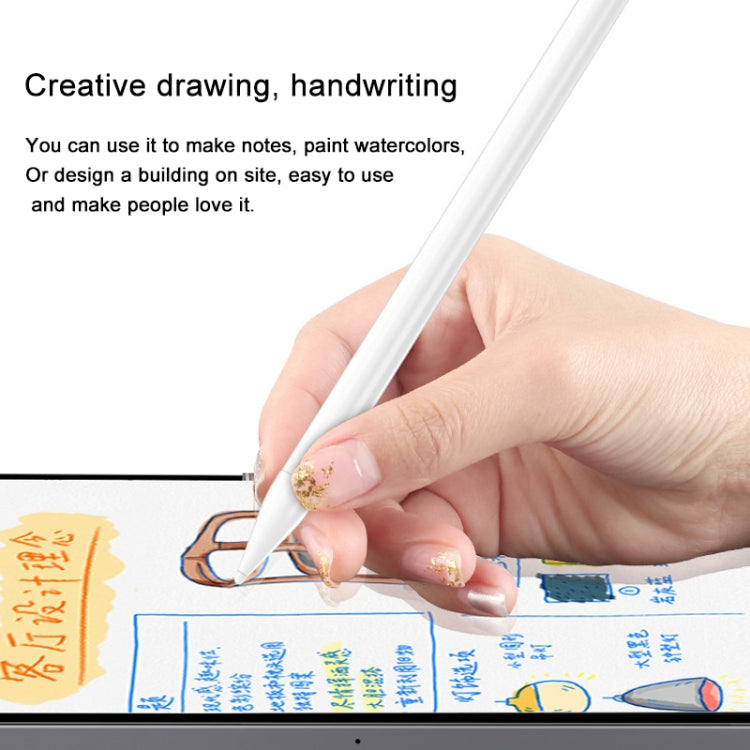 Active Capacitive Stylus Pen for iPad Series(White) - Stylus Pen by buy2fix | Online Shopping UK | buy2fix