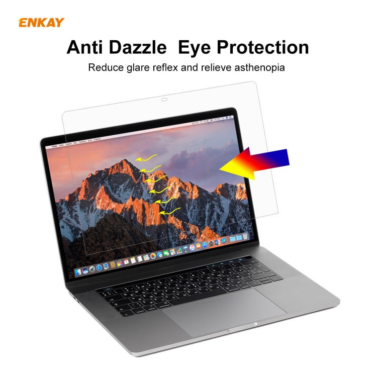 ENKAY HD PET Screen Protector for MacBook Pro 15.4 inch A1707 (2016 - 2017) / A1990 (2018) - Screen Protectors by ENKAY | Online Shopping UK | buy2fix