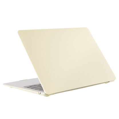 Cream Style Laptop Plastic Protective Case for MacBook Pro 15.4 inch (2019)(Yellow) - MacBook Pro Cases by buy2fix | Online Shopping UK | buy2fix