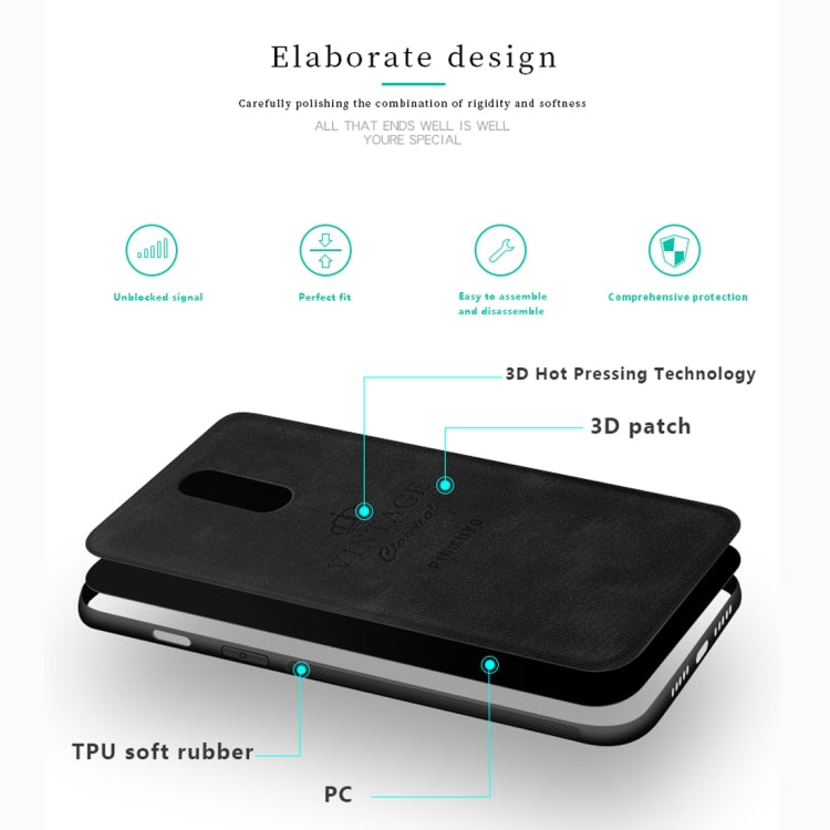 PINWUYO Shockproof Waterproof Full Coverage PC + TPU + Skin Protective Case for One Plus 6T (Grey) - More Brand by PINWUYO | Online Shopping UK | buy2fix