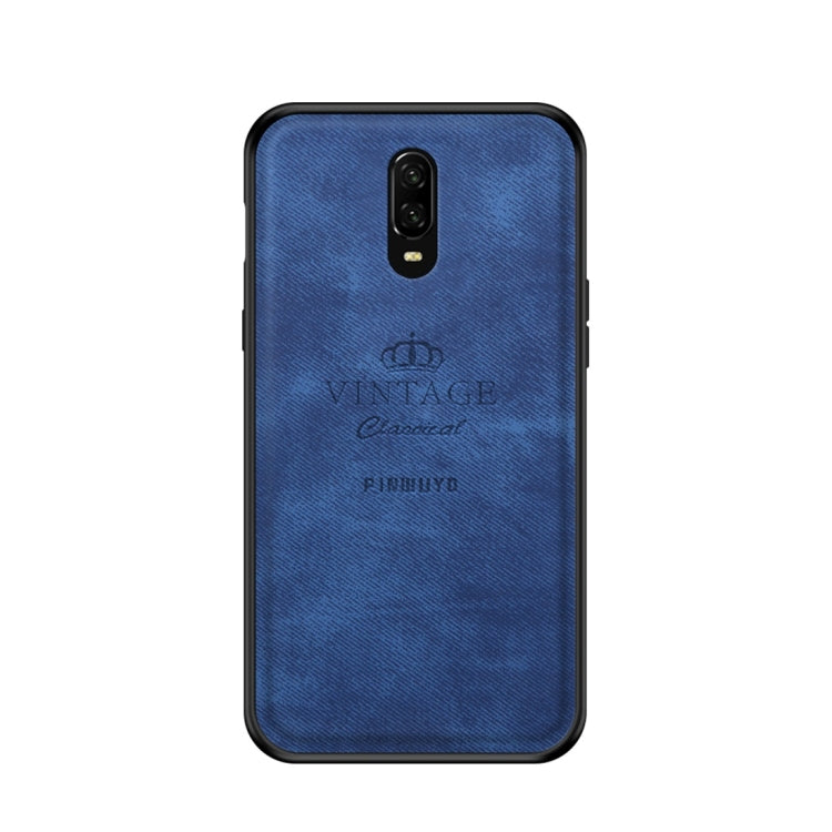 PINWUYO Shockproof Waterproof Full Coverage PC + TPU + Skin Protective Case for One Plus 6T (Blue) - More Brand by PINWUYO | Online Shopping UK | buy2fix