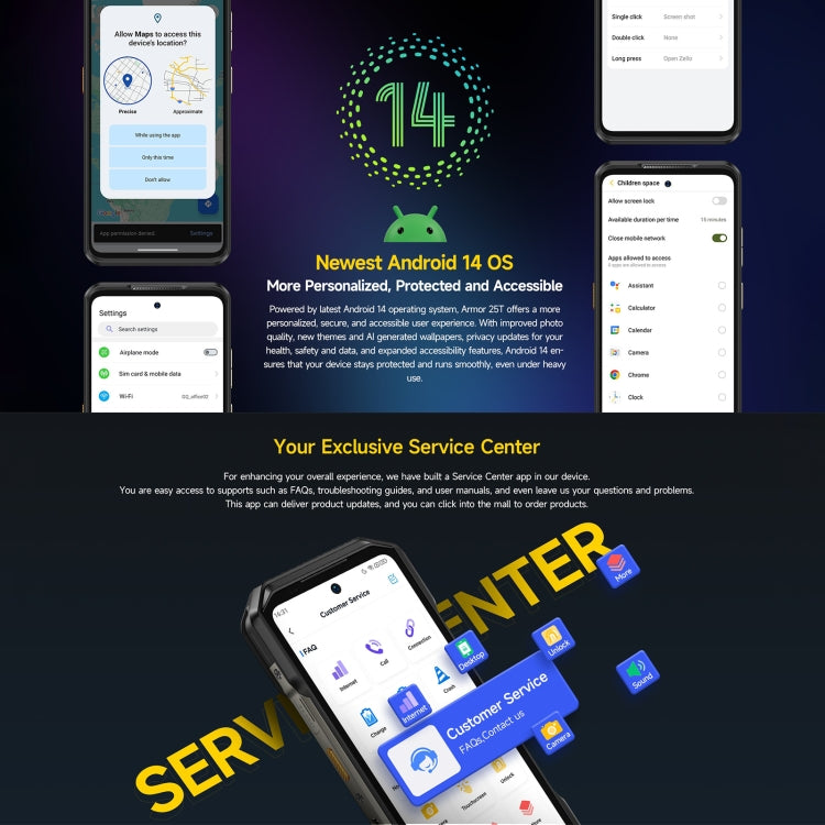 Ulefone Armor 25T Rugged Phone, 6GB+256GB, Thermal Imaging, 6.78 inch Android 14 MediaTek Helio G99 Octa Core, Network: 4G, NFC, OTG (Black) - Ulefone by Ulefone | Online Shopping UK | buy2fix