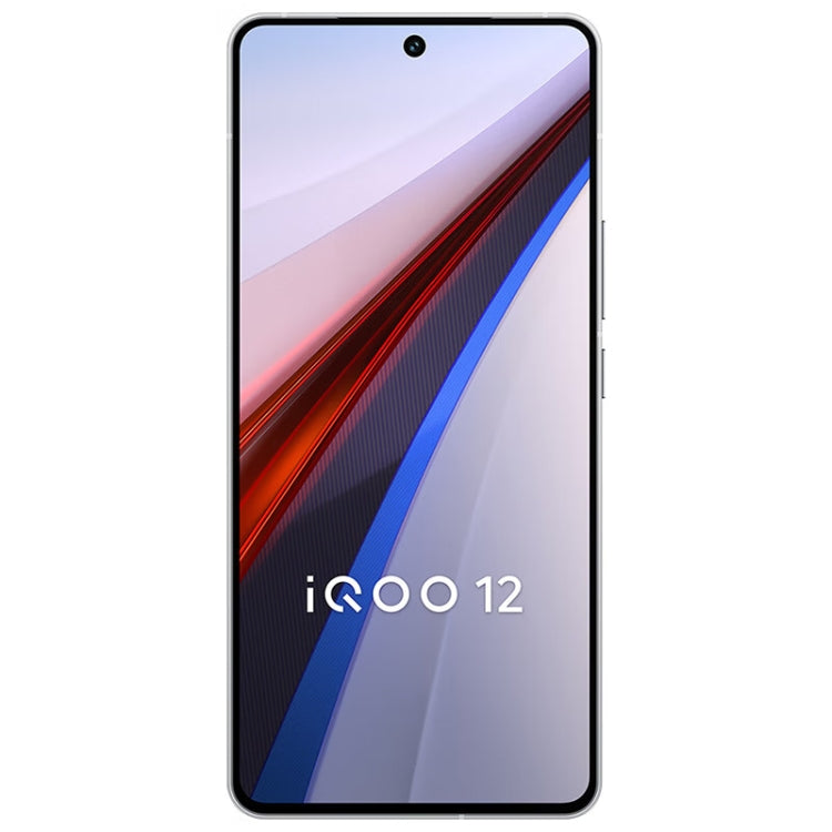 vivo iQOO 12, Triple Back Cameras, 16GB+512GB, Face ID / Fingerprint Identification, 6.78 inch Android 14 OriginOS 4 Snapdragon 8 Gen 3 Octa Core, OTG, NFC, Network: 5G, Support Google Play (White) - vivo by vivo | Online Shopping UK | buy2fix