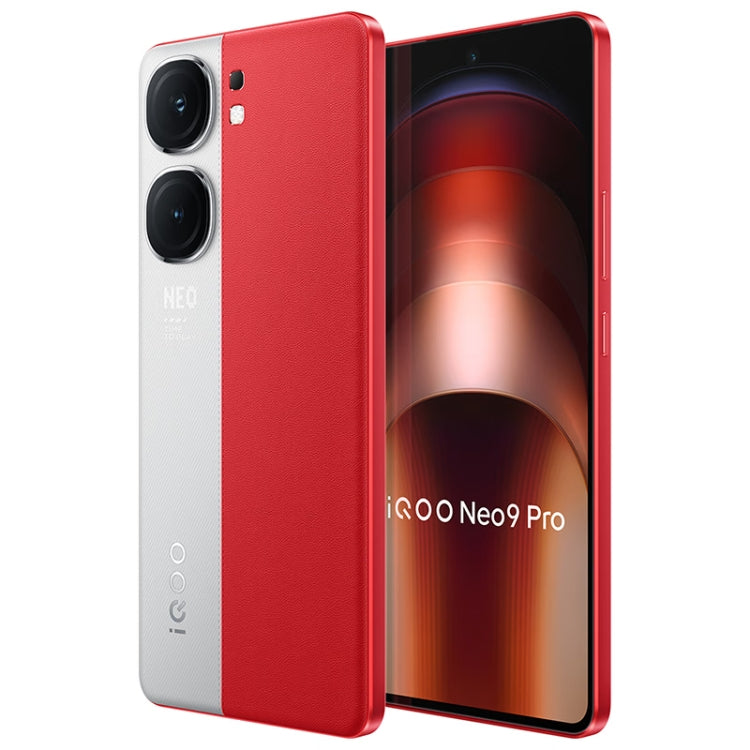 vivo iQOO Neo9 Pro, Dual Back Cameras, 16GB+512GB, Face ID / Fingerprint Identification, 6.78 inch Android 14 OriginOS 4 Dimensity 9300 Octa Core, OTG, NFC, Network: 5G, Support Google Play (Red) - vivo by vivo | Online Shopping UK | buy2fix