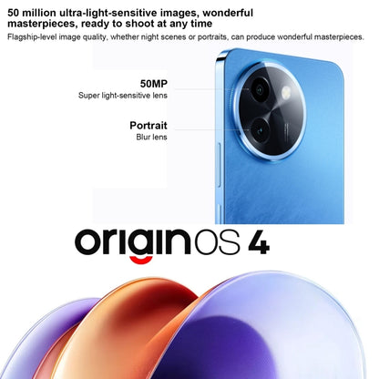 vivo Y200i, Dual Back Cameras, 8GB+256GB, Face ID Screen Fingerprint Identification, 6.72 inch Android 14.0 OriginOS 4 Snapdragon 4 Gen 2 Octa Core 2.2GHz, OTG, Network: 5G, Support Google Play (White) - vivo by vivo | Online Shopping UK | buy2fix