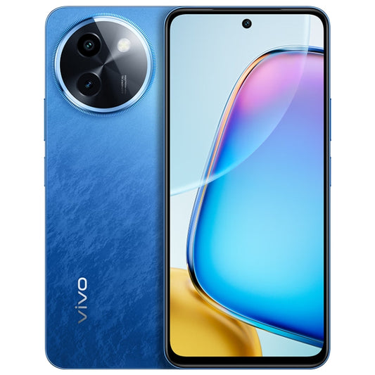 vivo Y200i, Dual Back Cameras, 12GB+256GB, Face ID Screen Fingerprint Identification, 6.72 inch Android 14.0 OriginOS 4 Snapdragon 4 Gen 2 Octa Core 2.2GHz, OTG, Network: 5G, Support Google Play (Blue) - vivo by vivo | Online Shopping UK | buy2fix