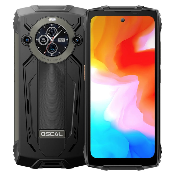 [HK Warehouse] Blackview Oscal PILOT 2, 8GB+256GB, IP68/IP69K/MIL-STD-810H, 6.5 inch Android 14 MediaTek MT6789 Octa Core, Network: 4G, OTG, NFC (Black) - Blackview by buy2fix | Online Shopping UK | buy2fix