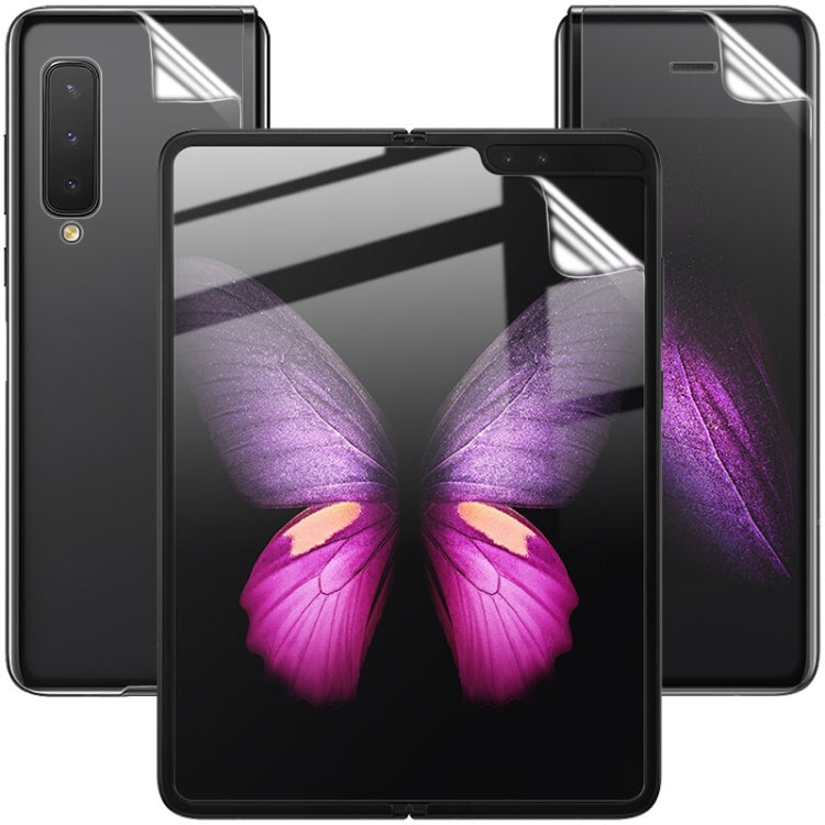 1 Sets IMAK Curved Full Screen Hydrogel Film (Outer Screen + Back + Inner Screen)  for Galaxy Fold - Huawei Tempered Glass by imak | Online Shopping UK | buy2fix