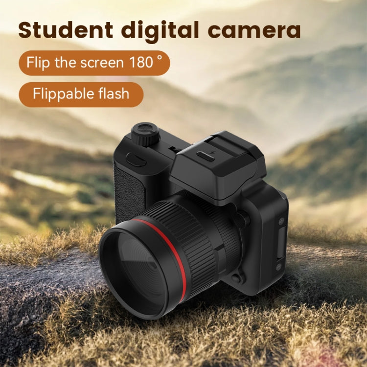 Y5000 4K Mini Digital Camera High Definition Selfies Student Digital Camera, (Black) - Video Cameras by buy2fix | Online Shopping UK | buy2fix