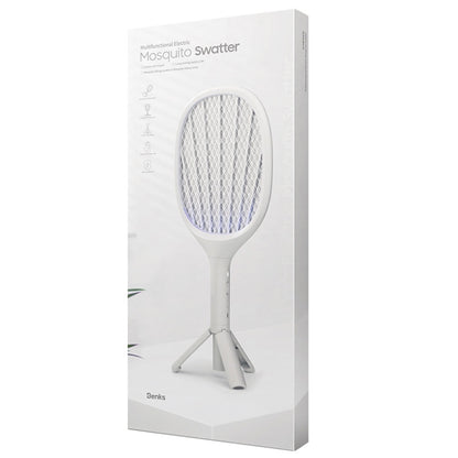 Benks DW01 2W Home Multi-function Mosquito Killer Swatter with Triangle Bracket - Fly Swatter by Benks | Online Shopping UK | buy2fix