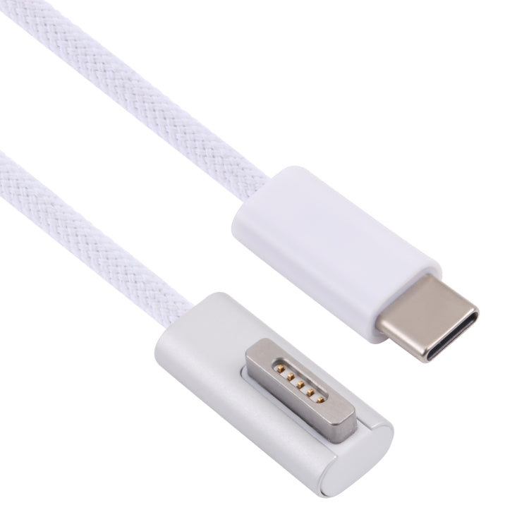 45W / 60W / 65W / 85W 5 Pin MagSafe 2 (T-Shaped) to USB-C / Type-C PD Charging Cable(White) - Cable & Adapter by buy2fix | Online Shopping UK | buy2fix