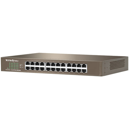 Tenda TEG1024D Desktop v7.0 24-Port Gigabit Ethernet Switch 6KV Lightning Protect - Switch by Tenda | Online Shopping UK | buy2fix