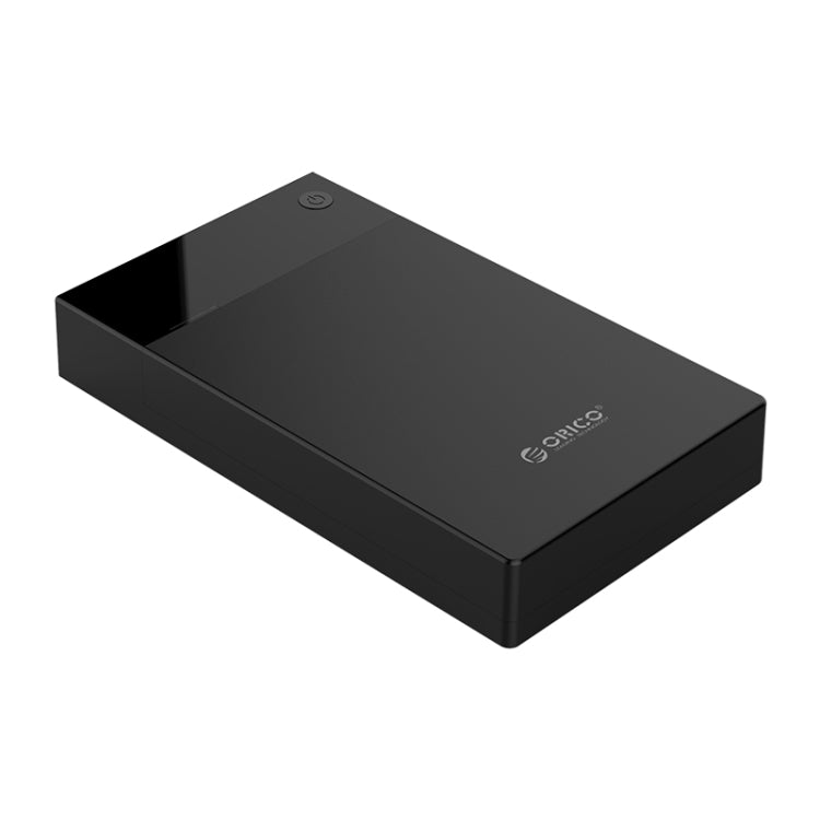 ORICO 3599U3 2.5 / 3.5 inch Portable USB3.0 Hard-Drive Enclosure, US Plug (Black) - HDD Enclosure by ORICO | Online Shopping UK | buy2fix