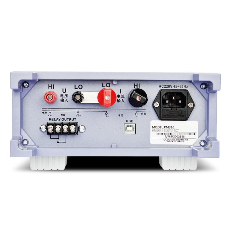 DCUU PM310 Intelligent Electrical Parameters Measuring Instrument (EU Plug) - Current & Voltage Tester by buy2fix | Online Shopping UK | buy2fix