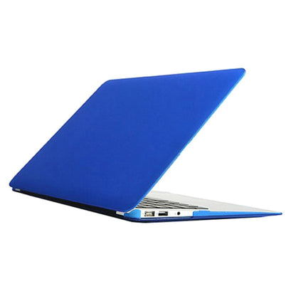 For Macbook Air 11.6 inch Frosted Hard Plastic Protection Case(Blue) - MacBook Air Cases by buy2fix | Online Shopping UK | buy2fix