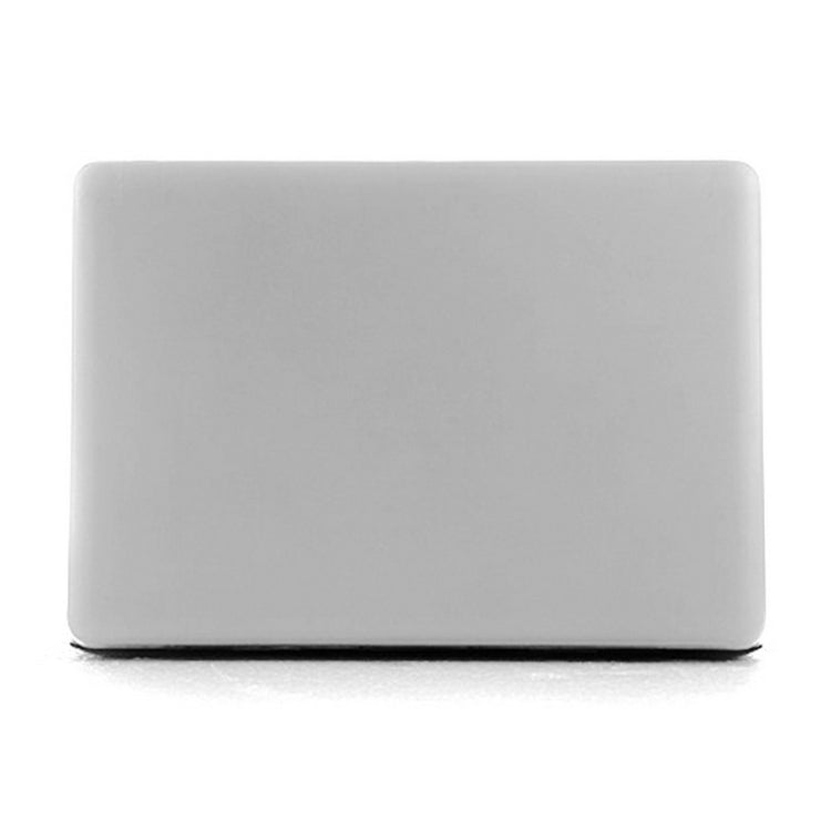 ENKAY for MacBook Air 11.6 inch (US Version) / A1370 / A1465 4 in 1 Frosted Hard Shell Plastic Protective Case with Screen Protector & Keyboard Guard & Anti-dust Plugs(White) - MacBook Air Cases by ENKAY | Online Shopping UK | buy2fix