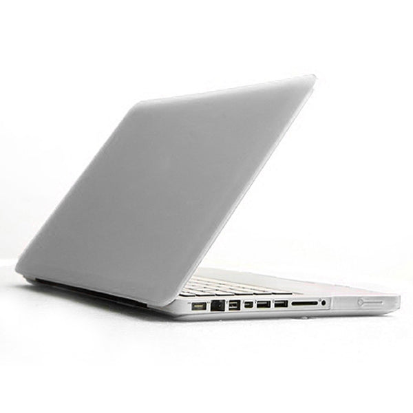 ENKAY for MacBook Pro 15.4 inch (US Version) / A1286 4 in 1 Frosted Hard Shell Plastic Protective Case with Screen Protector & Keyboard Guard & Anti-dust Plugs(White) - MacBook Pro Cases by ENKAY | Online Shopping UK | buy2fix