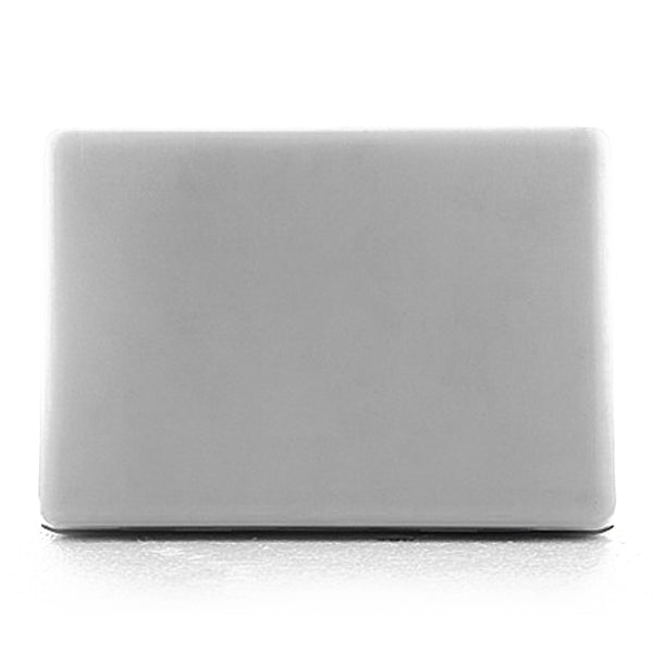 ENKAY for MacBook Pro 15.4 inch (US Version) / A1286 4 in 1 Frosted Hard Shell Plastic Protective Case with Screen Protector & Keyboard Guard & Anti-dust Plugs(White) - MacBook Pro Cases by ENKAY | Online Shopping UK | buy2fix