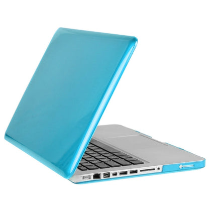 ENKAY for Macbook Pro 15.4 inch (US Version) / A1286 Hat-Prince 3 in 1 Crystal Hard Shell Plastic Protective Case with Keyboard Guard & Port Dust Plug(Blue) - MacBook Pro Cases by ENKAY | Online Shopping UK | buy2fix