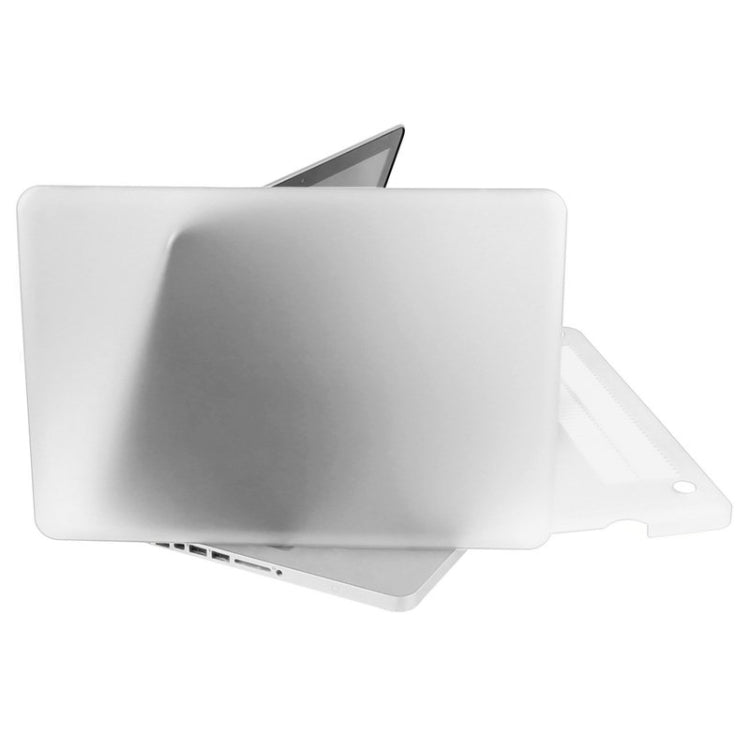 ENKAY for Macbook Pro 15.4 inch (US Version) / A1286 Hat-Prince 3 in 1 Frosted Hard Shell Plastic Protective Case with Keyboard Guard & Port Dust Plug(White) - MacBook Pro Cases by ENKAY | Online Shopping UK | buy2fix