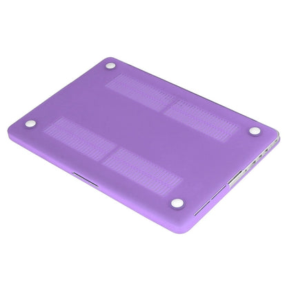 ENKAY for Macbook Pro Retina 15.4 inch (US Version) / A1398 Hat-Prince 3 in 1 Frosted Hard Shell Plastic Protective Case with Keyboard Guard & Port Dust Plug(Purple) - MacBook Pro Cases by ENKAY | Online Shopping UK | buy2fix