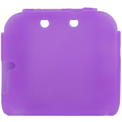 Pure Color Ultra Thin Silicone Case for Nintendo 2DS(Purple) - Cases by buy2fix | Online Shopping UK | buy2fix