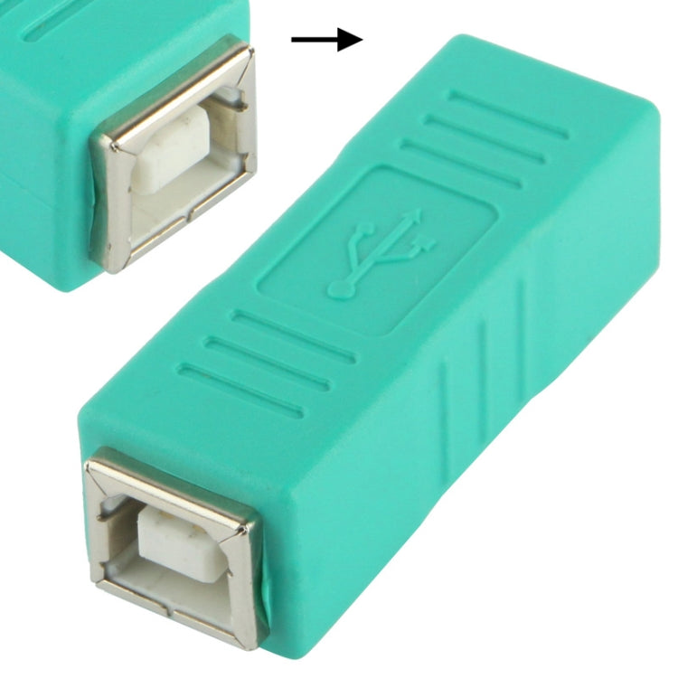 USB 2.0 BF to BF Adapter(Green) - USB Adapter by buy2fix | Online Shopping UK | buy2fix