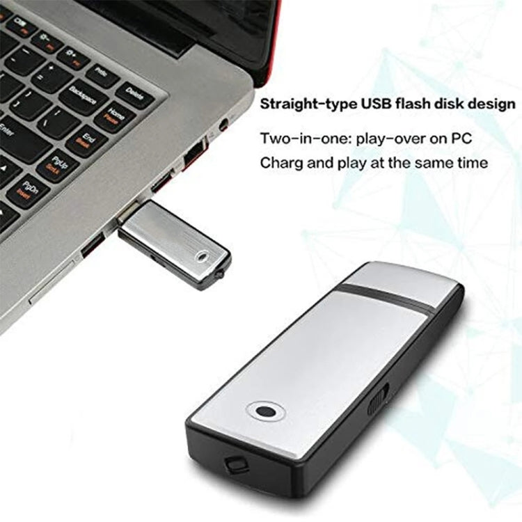 USB Voice Recorder + 16GB USB Flash Disk - U-Disk Recorder by buy2fix | Online Shopping UK | buy2fix