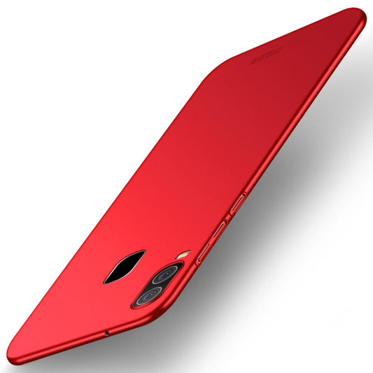 MOFI Frosted PC Ultra-thin Full Coverage Case for Galaxy A40 (Red) - Galaxy Phone Cases by MOFI | Online Shopping UK | buy2fix