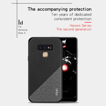 MOFI Honors Series Full Coverage TPU + PC + Cloth Pasted Case for Galaxy Note 9(Blue) - Galaxy Phone Cases by MOFI | Online Shopping UK | buy2fix