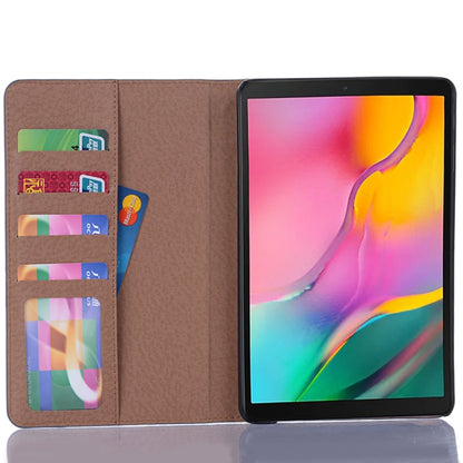 Retro Book Style Horizontal Flip Leather Case for Galaxy Tab A 8 (2019) P200 / P205,  with Holder & Card Slots & Wallet (Brown) - Tab A 8.0 & S Pen (2019) P200/P205 by buy2fix | Online Shopping UK | buy2fix